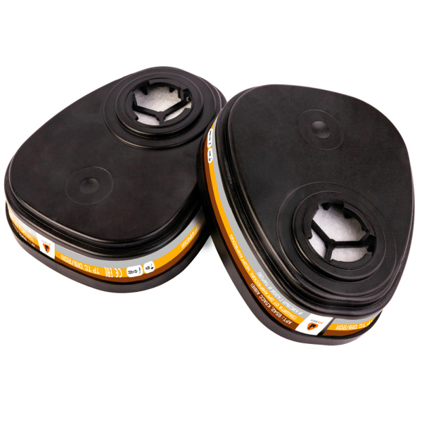 Фильтры от органических, неорганических, кислых газов класса А1В1Е1 (2 шт.) JETA SAFETY 6542