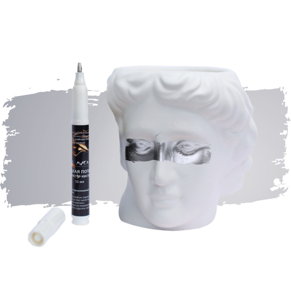 288000L Эмаль-фломастер кисточка Белое золото