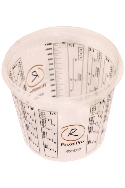 921013 RoxelPro Ёмкость пластиковая для смешивания красок 1,4 л