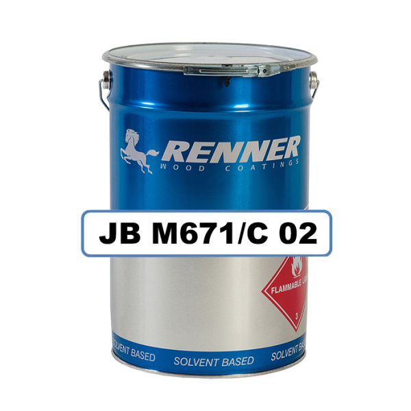 JB M671/C 02 Глянцевый лак акриловый белый