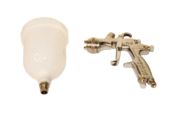 FLG-G5-20 Краскораспылитель DeVilbiss FLG 5 верхний бачок Trans-Tech (среднее давление) 2,0мм